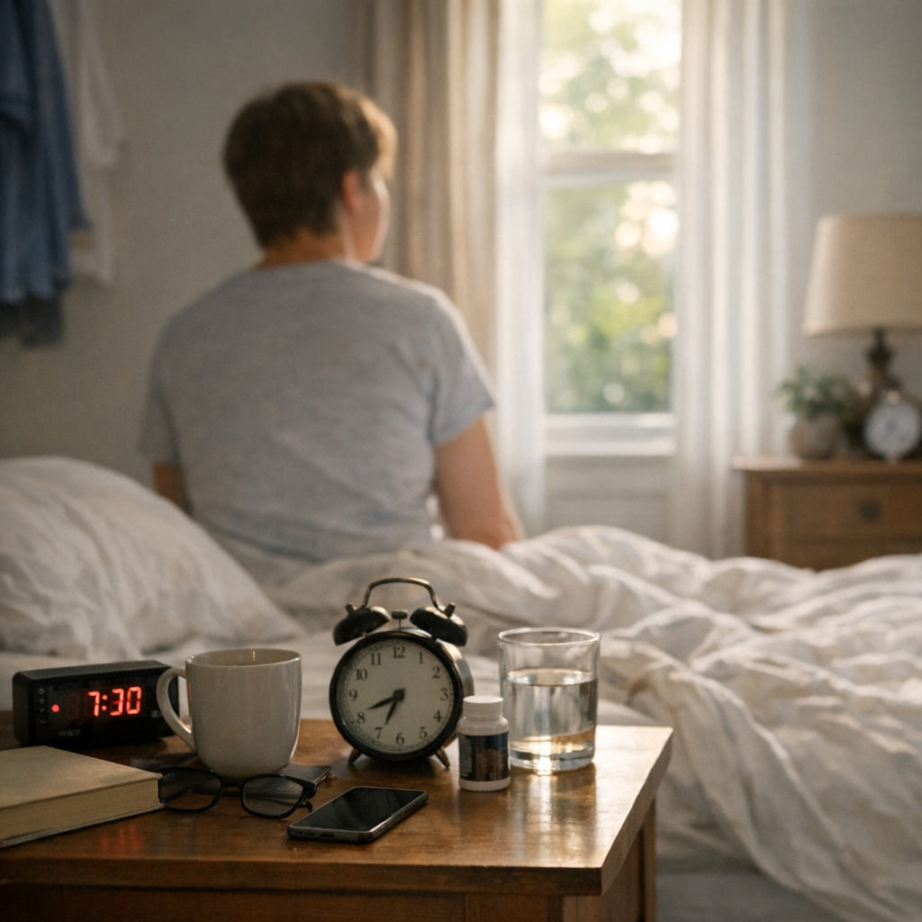 Why do I wake up before my alarm even after good sleep?